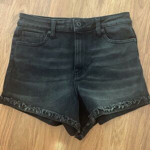Women’s Kendall+Kylie Black Denim Shorts Size 5/27